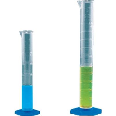 東京硝子器械 TGK メスシリンダー PMP 10mL 602-21-21-52 1本 185-4782（直送品）