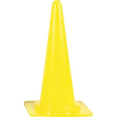 つくし工房 つくし 【プラ和歌山製品】カラーコーン 700H 黄 本体のみ 5301-Y 1台 184-8001（直送品）