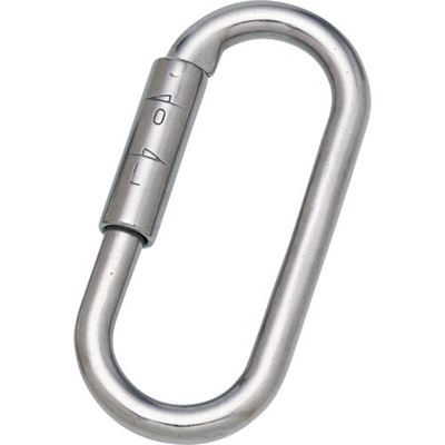 水本機械製作所 水本 チェーン用パーツ クイックロックキャッチ (カラビナタイプ) A-2604 1個 317-2962（直送品）