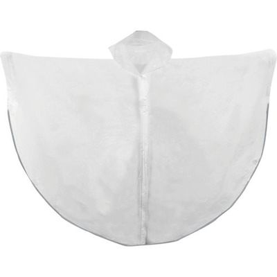 トオケミ エコジュニアレインポンチョ #034 WHITE 1着 323-6682（直送品）