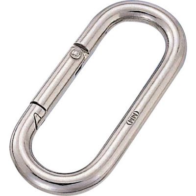 水本機械製作所 水本 プチカラビナ(スタンダード型) SUS316 線径8mm A-2651 1個 336-9578（直送品）