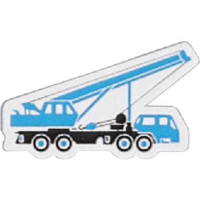 つくし工房 つくし ミニ重機マグネット側面タイプ トラッククレーン 小 MK-312 1個 184-1748（直送品）