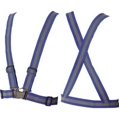 ユニット 伸縮性バンドベスト(ブルー) 379-512 1着 183-8631（直送品）