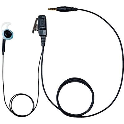 F.R.C. シリコンカバー付きインナータイプ左耳専用イヤホンマイク(PRO用/トランシーバー専用) FPG-27LYS 1本（直送品）