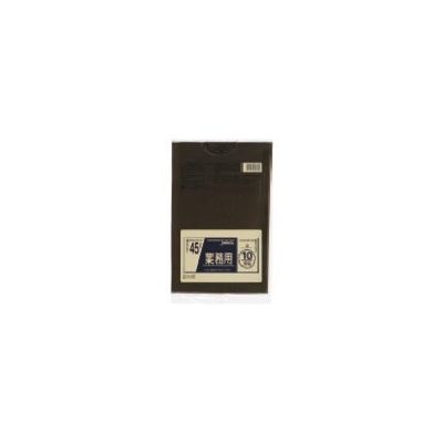 東京硝子器械 TGK 業務用ポリ袋 45L 茶 10枚入 153-23-68-89 1袋(10枚) 189-8856（直送品）