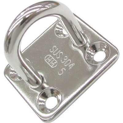 水本機械製作所 水本 ステンレス アイプレート 25mm×28mm×25mm (1個入) B-2870 1袋(1個) 317-4505（直送品）