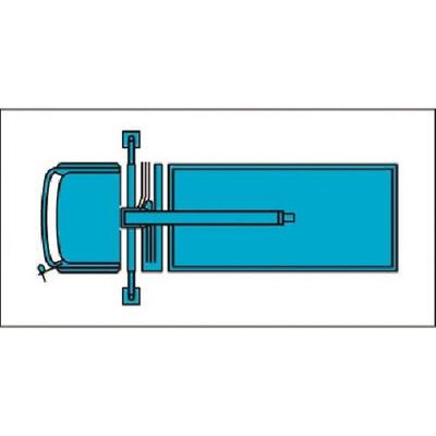 つくし工房 つくし ミニ重機マグネット平面タイプ ユニック車 大 MK-203A 1個 184-4906（直送品）