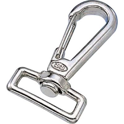 水本機械製作所 水本 チェーン用パーツ スイベルベルトフック 長さ63mm W1:41mm A-1532 1個 316-3519（直送品）