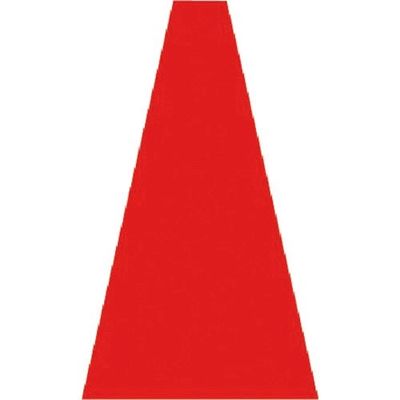 つくし工房 つくし カラーコーンカバー 無地 SN-5 1枚 184-8027（直送品）