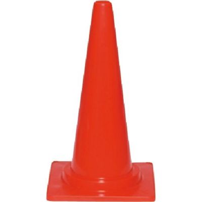 つくし工房 つくし カットコーン H660mm φ40mm 赤 5302 1台 184-6314（直送品）