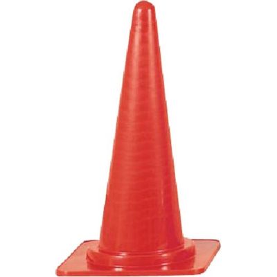 つくし工房 つくし 【プラ和歌山製品】カラーコーン 700H 赤 本体のみ 5301 1台 184-7889（直送品）