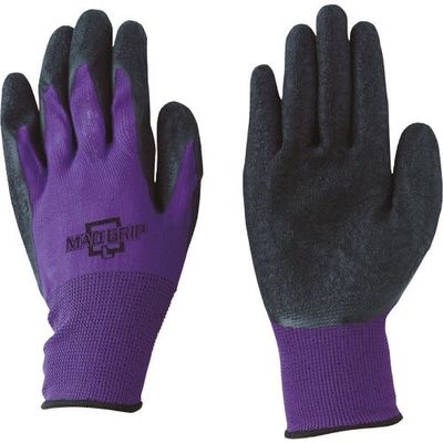 川西工業 川西 マッドグリップ パープル Lサイズ 10双入り 2638PL 1束(10双) 181-7731（直送品）