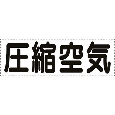 ユニット カッティング文字 横型 圧縮空気 430-164 1枚 164-2946（直送品）