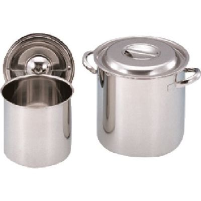 東京硝子器械 TGK 寸胴タンク モリブデン鋼 26L 蓋付 419-32-03-37 1個 186-1054（直送品）