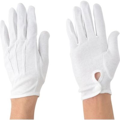 川西工業 川西 純綿セームホック付 1P Lサイズ 2745-L 1セット(10双) 854-8295（直送品）