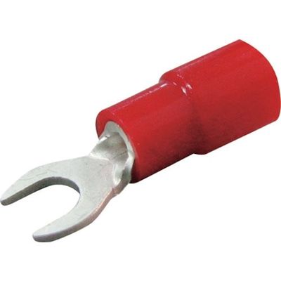 ニチフ端子工業 ニチフ 環境配慮形絶縁被覆付圧着端子 Y形(100P) TMEX 1.25Y-3S-BLU 1パック(100個)（直送品）