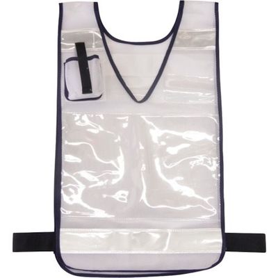 ミズケイ 差込ベスト「差込式でええよん」(ホワイト) 5941006 1枚 351-7435（直送品）