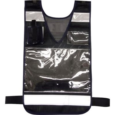 ミズケイ 差込ベスト「差込式でええよん」(ブラック) 5941007 1枚 351-7451（直送品）