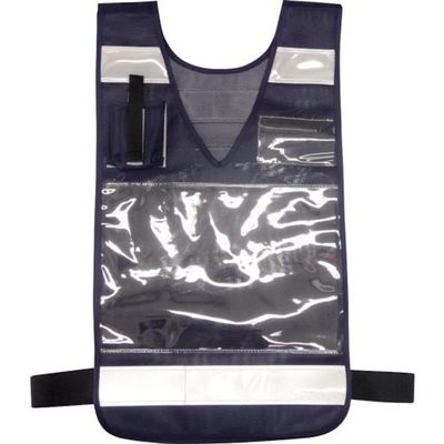 ミズケイ 差込ベスト「差込式でええよん」(ネイビー) 5941008 1枚 351-7426（直送品）