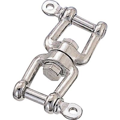 水本機械製作所 水本 ダブルシャックル 全長88mm A-293 1個 316-1879（直送品）