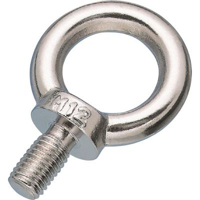 水本機械製作所 水本 ステンレス アイボルト(鍛造製)(ミリネジ) 捻子径Mー6 A-2427 1個 317-7576（直送品）