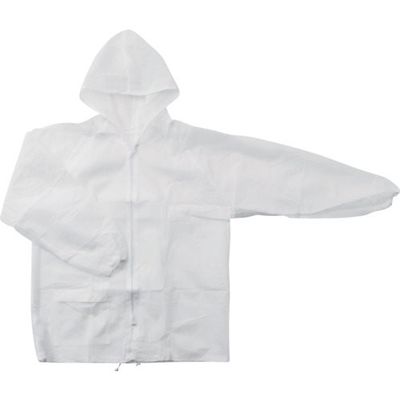 川西工業 川西 不織布前開きヤッケ 3Lサイズ 7019-3L 1セット(10着) 853-7730（直送品）