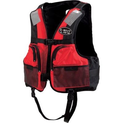 オーシャンライフ OCEANLIFE 小型船舶用ライフジャケット レッド TYPE D BW-2003-D-RD 1着 377-6518（直送品）
