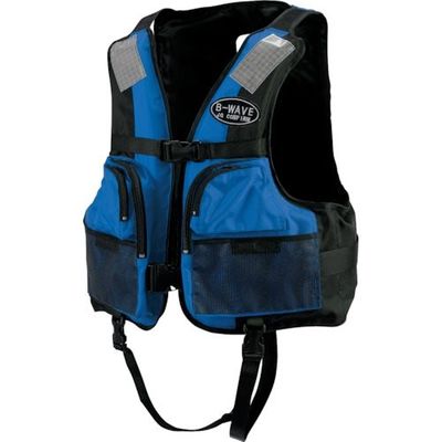 オーシャンライフ 小型船舶用ライフジャケット ブルー TYPE D BW-2003-D-BL 1着 377-6503（直送品）