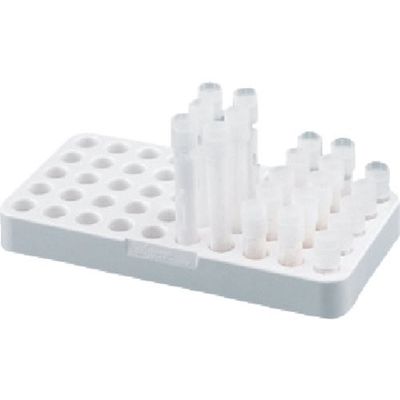 東京硝子器械 TGK クライオバイアルホルダー 白色 PC製 602-21-50-11 1個 185-0049（直送品）