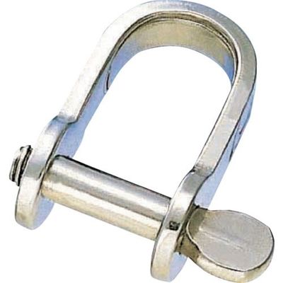 水本機械製作所 水本 板シャックル 長さ48m 内幅21mm A-769 1個 316-1917（直送品）