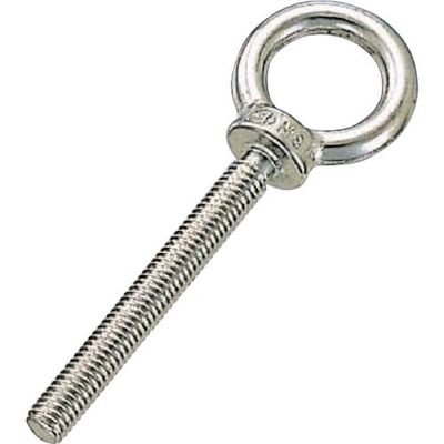 水本機械製作所 水本 つば付ロングアイボルト(ミリネジ)(鋳造製) 捻径Mー4 捻長40mm A-537 1個 316-6677（直送品）