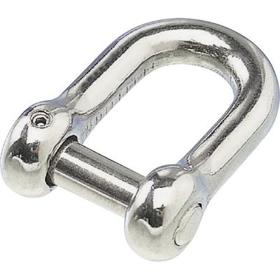 水本機械製作所 水本 ステンレス ネジ止め沈みシャックル 捻子径Mー6 A-2530 1個 317-9143（直送品）