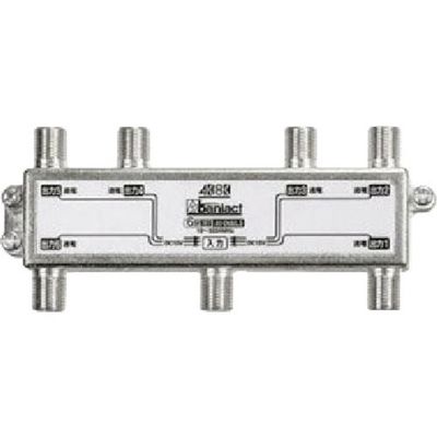 因幡電機産業 Abaniact テレビ分配器 全端子通電仕様 6分配器 AV-D6MLS-00 1個 216-9884（直送品）
