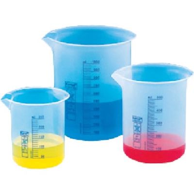 東京硝子器械 TGK PPビーカー青目盛 3L #818 198-19-01-48 1個 190-3719（直送品）