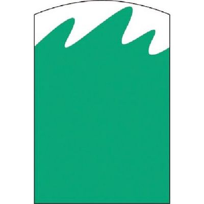 つくし工房 つくし たのし~るベースステッカー グリーンパターン KS-120 1枚 184-6512（直送品）