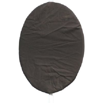 つくし工房 つくし 交通標識用目隠しカバー(黒)丸型・三角形兼用 KH-98A 1枚 185-7384（直送品）