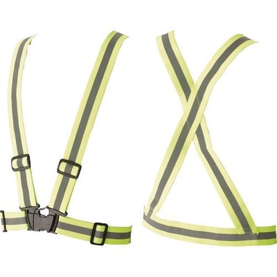 ユニット 伸縮性バンドベスト(イエロー) 379-511 1着 183-7132（直送品）