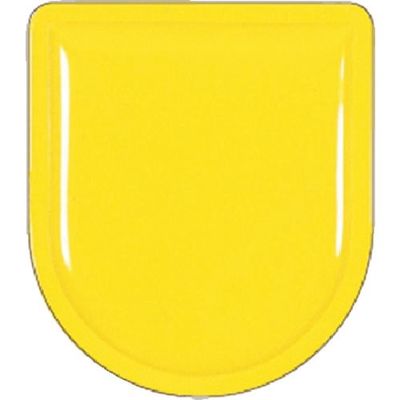 つくし工房 つくし ワッペン ー黄色無地ー 888-Y 1枚 184-9550（直送品）