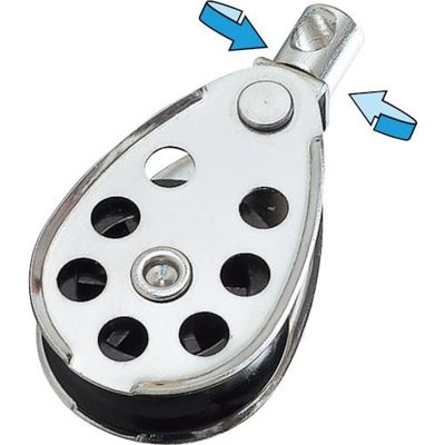 水本機械製作所 水本 プーリーブロックスイベル 車径35mm A-1428 1個 316-6700（直送品）