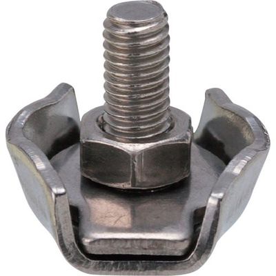 水本機械製作所 水本 シングルワイヤークリップ 使用ロープ径5mm SWC-6 1個 336-8012（直送品）