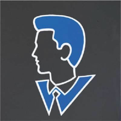 つくし工房 つくし ドアプレート (男子トイレシンボル) DR-50 1個 184-9573（直送品）