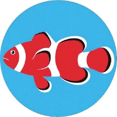 つくし工房 つくし たのし~る[さかな]かくれくまのみ KS-12 1枚 184-9614（直送品）