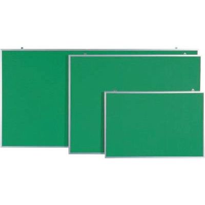 つくし工房 つくし スポンジシート張り掲示ボード グリーン B-840 1台 184-9476（直送品）