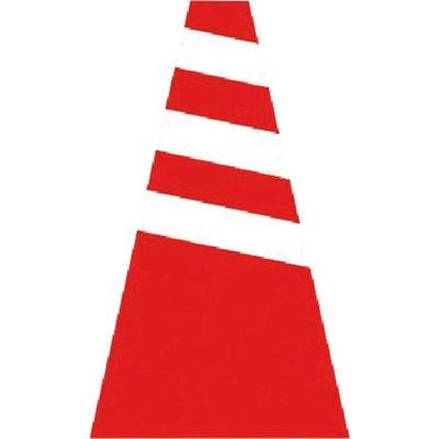 つくし工房 つくし カラーコーンカバー(反射テープ貼) SN-4 1枚 184-6530（直送品）