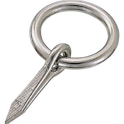 水本機械製作所 水本 打ち込み丸カン 線径6mm A-029 1個 318-0788（直送品）