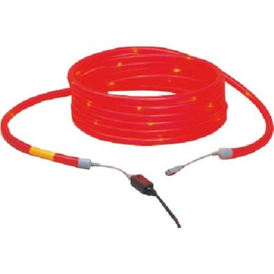 つくし工房 つくし LEDチューブライト 赤(コントローラー内蔵) 6221 1個 184-9566（直送品）