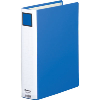 キングジム Sドッチ脱着イージー A4S50mm青10冊 2475GXAアオ（10）（直送品）