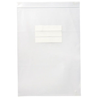 フロンティア チャック付PE袋 A4 3枚 KJ3130 5パック（直送品）