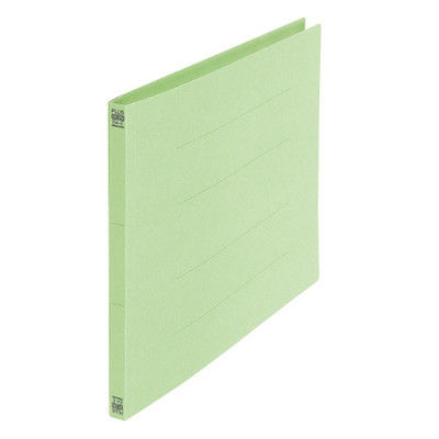 プラス フラットファイル B4E 緑 10冊 NO.012N10GR（直送品）