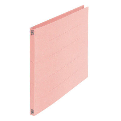 プラス フラットファイル B4E 桃 10冊 NO.012N10PK（直送品）